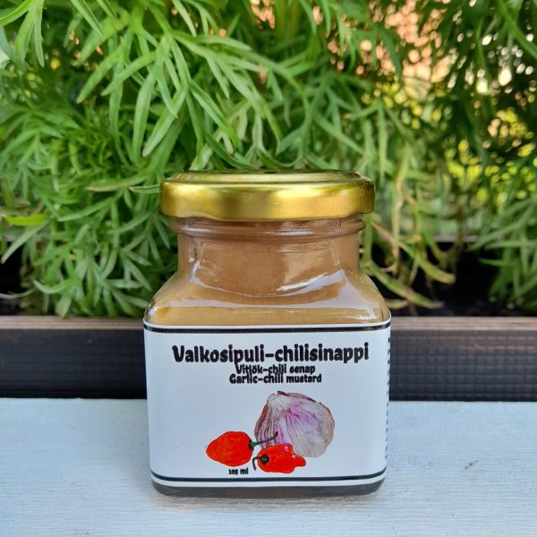 Valkosipuli-chilisinappi-Makusinappi-Piian_Herkut