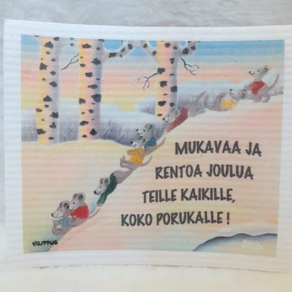 Vilippus Joulutiskirätti - Mukavaa ja rentoa joulua teille kaikille, koko porukalle!