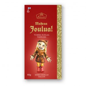 Kotimainen-Vadelmasuklaa-Makeaa-joulua-80g-Joulusuklaa-Suklaatila